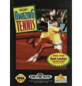 Sega Genesis David Crane's Amazing Tennis (Cart Only, Damaged Label)