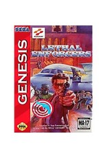 Sega Genesis Lethal Enforcers (Cart Only, Damaged Label)