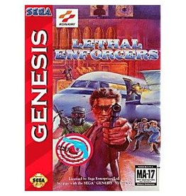 Sega Genesis Lethal Enforcers (Cart Only)