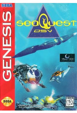 Sega Genesis SeaQuest DSV (Cart Only, Damaged Label)
