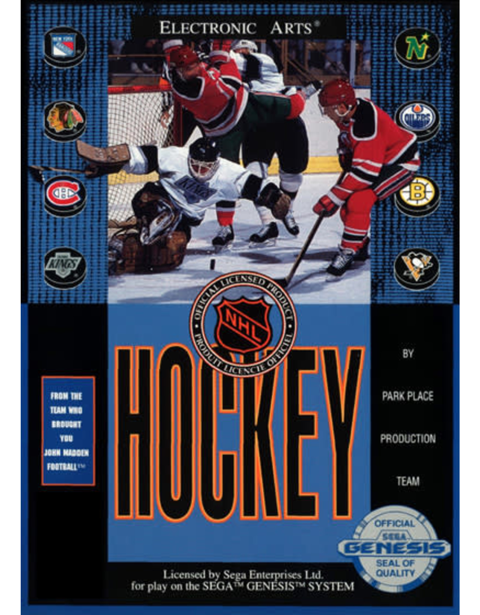 Sega Genesis NHL Hockey (Used, Cart Only, Cosmetic Damage)