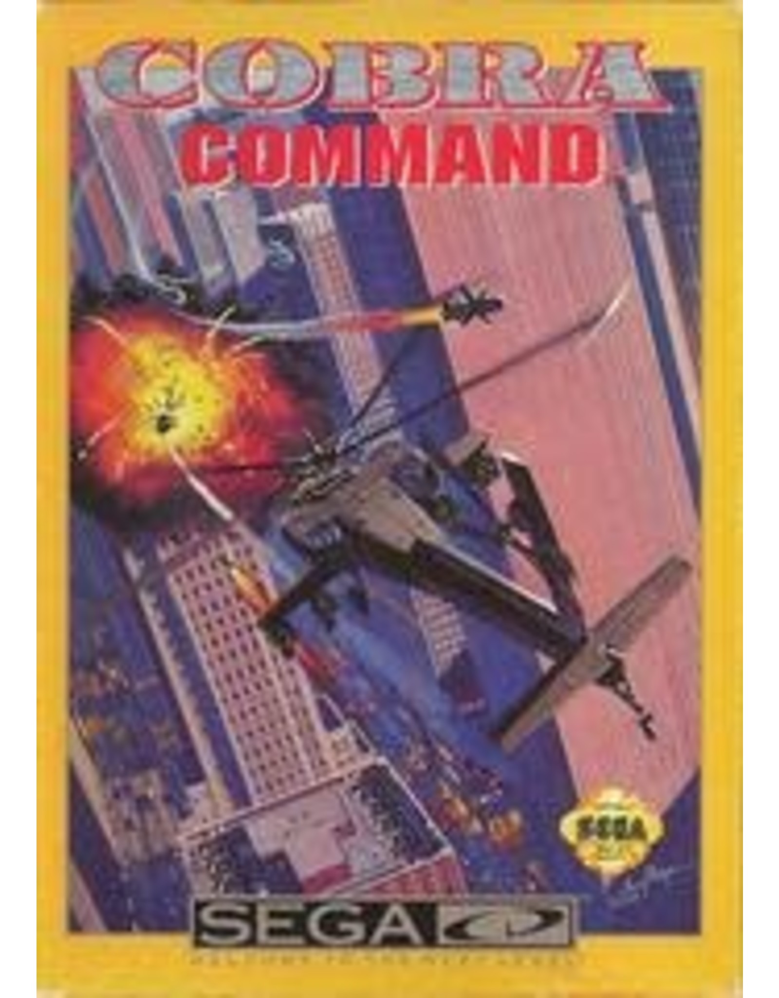 Sega CD Cobra Command (Damaged Box, No Manual)