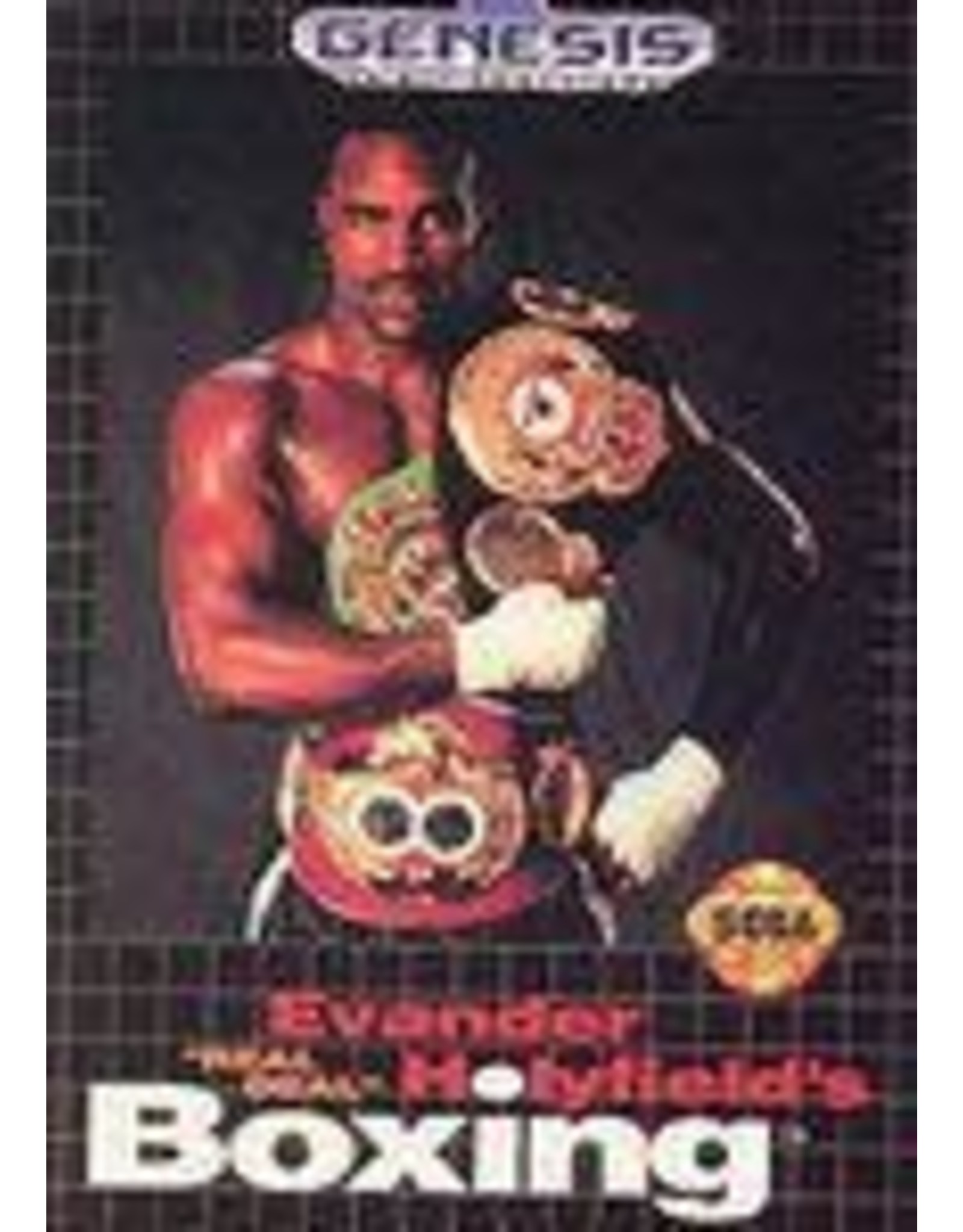Sega Genesis Evander Holyfield's Real Deal Boxing (CiB)