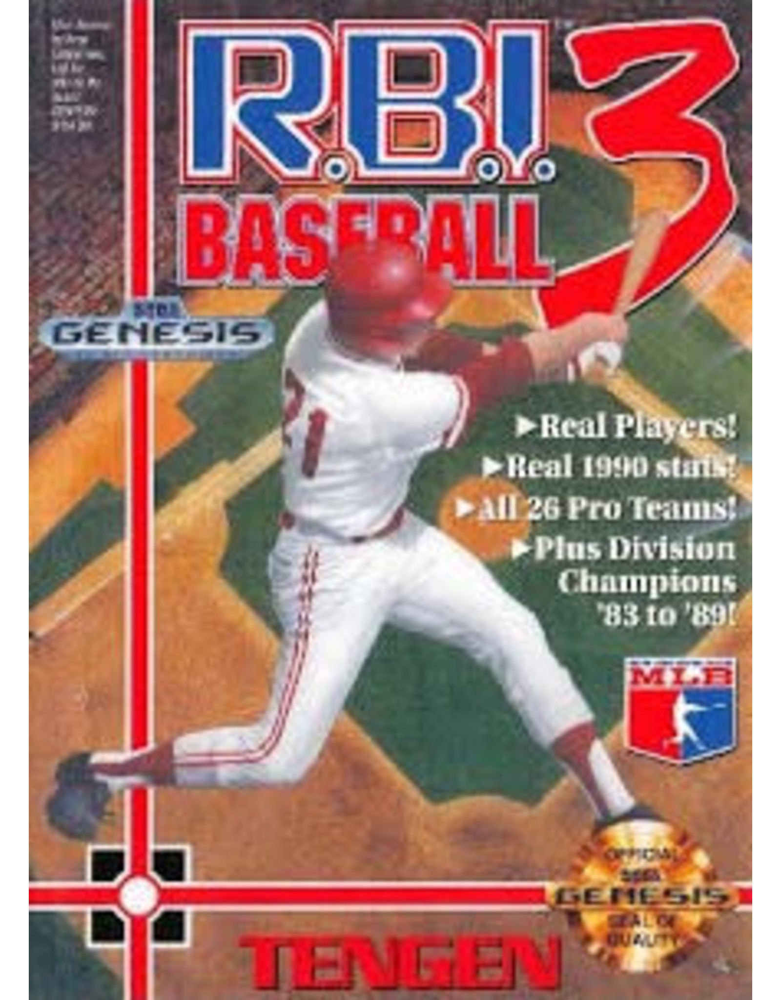 Sega Genesis RBI Baseball 3 (CiB)