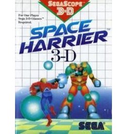 Sega Master System Space Harrier 3D (Boxed, No Manual, Water Damaged Sleeve)