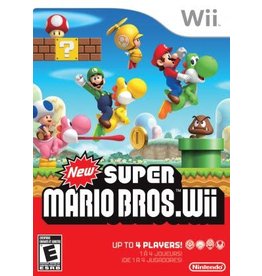 Wii New Super Mario Bros. Wii (CIB, Damaged Manual)