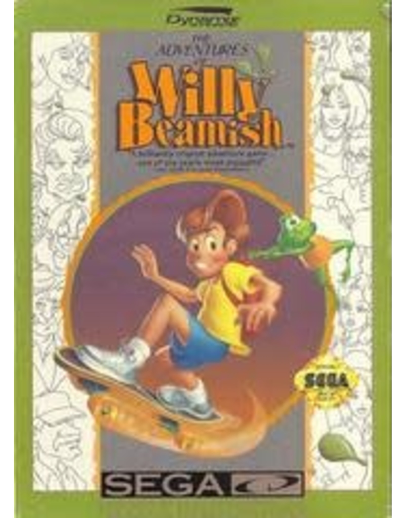 Sega CD Adventures of Willy Beamish (No Manual, Heavily Damaged Box)