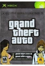Xbox Grand Theft Auto Double Pack (CiB, Damaged Box)