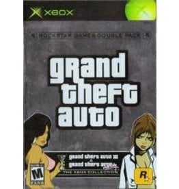 Xbox Grand Theft Auto Double Pack (CiB, Damaged Box)