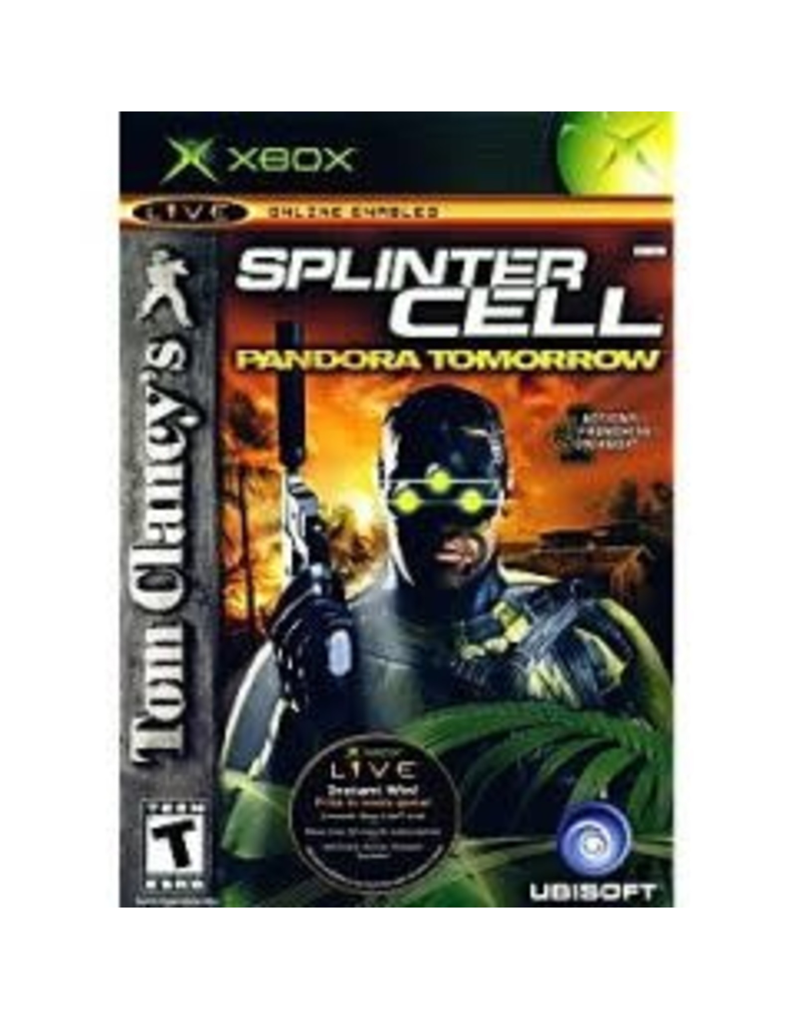 Xbox Splinter Cell Pandora Tomorrow (No Manual)