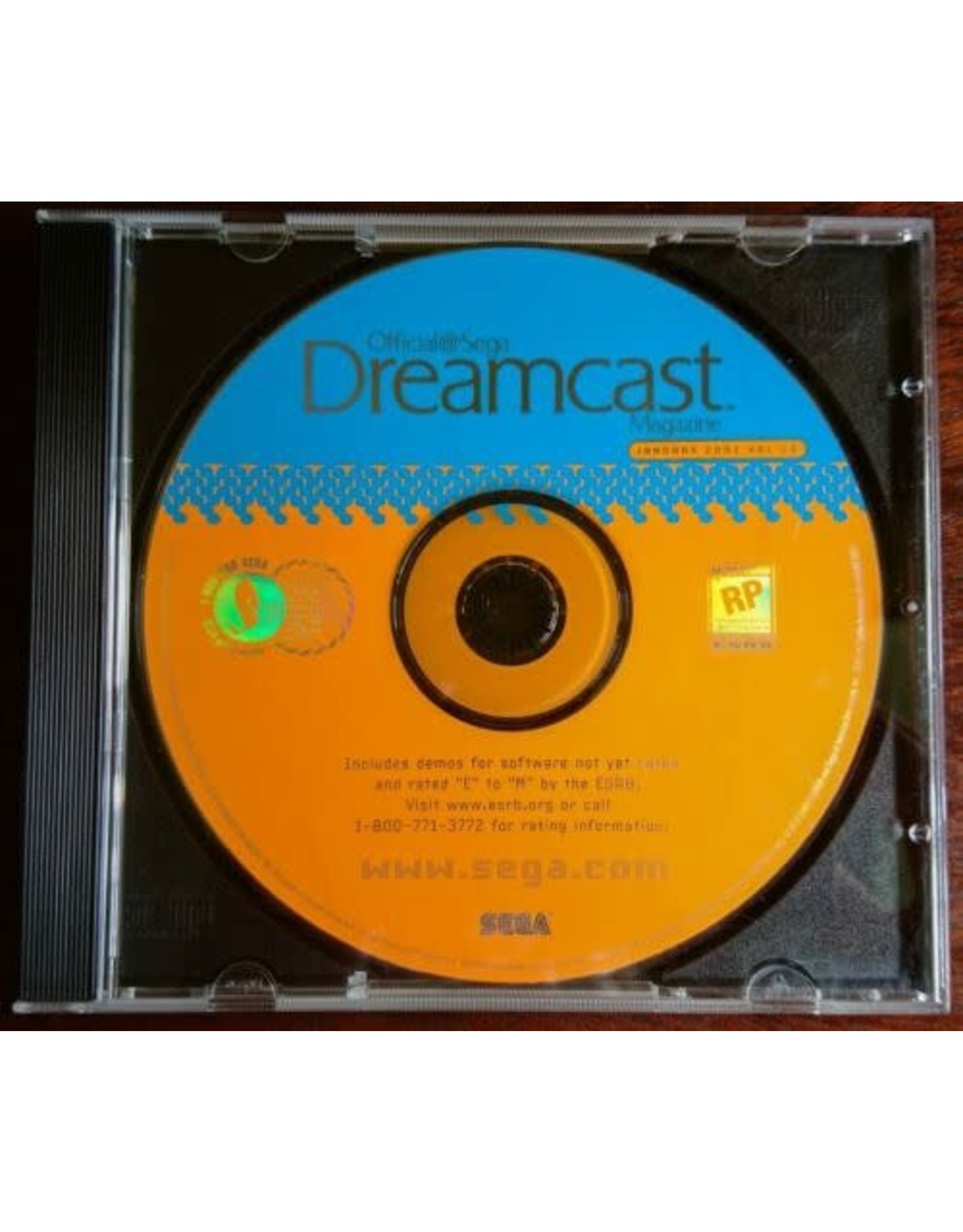 Sega Dreamcast Official Sega Dreamcast Magazine Volume 10 (Disc Only)