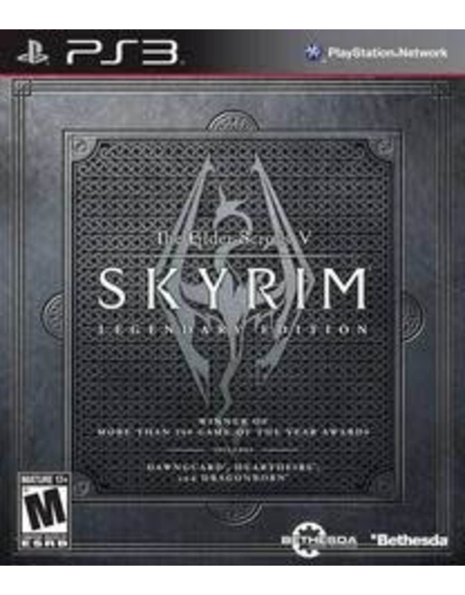 Playstation 3 Skyrim Legendary Edition, Elder Scrolls V (CiB)