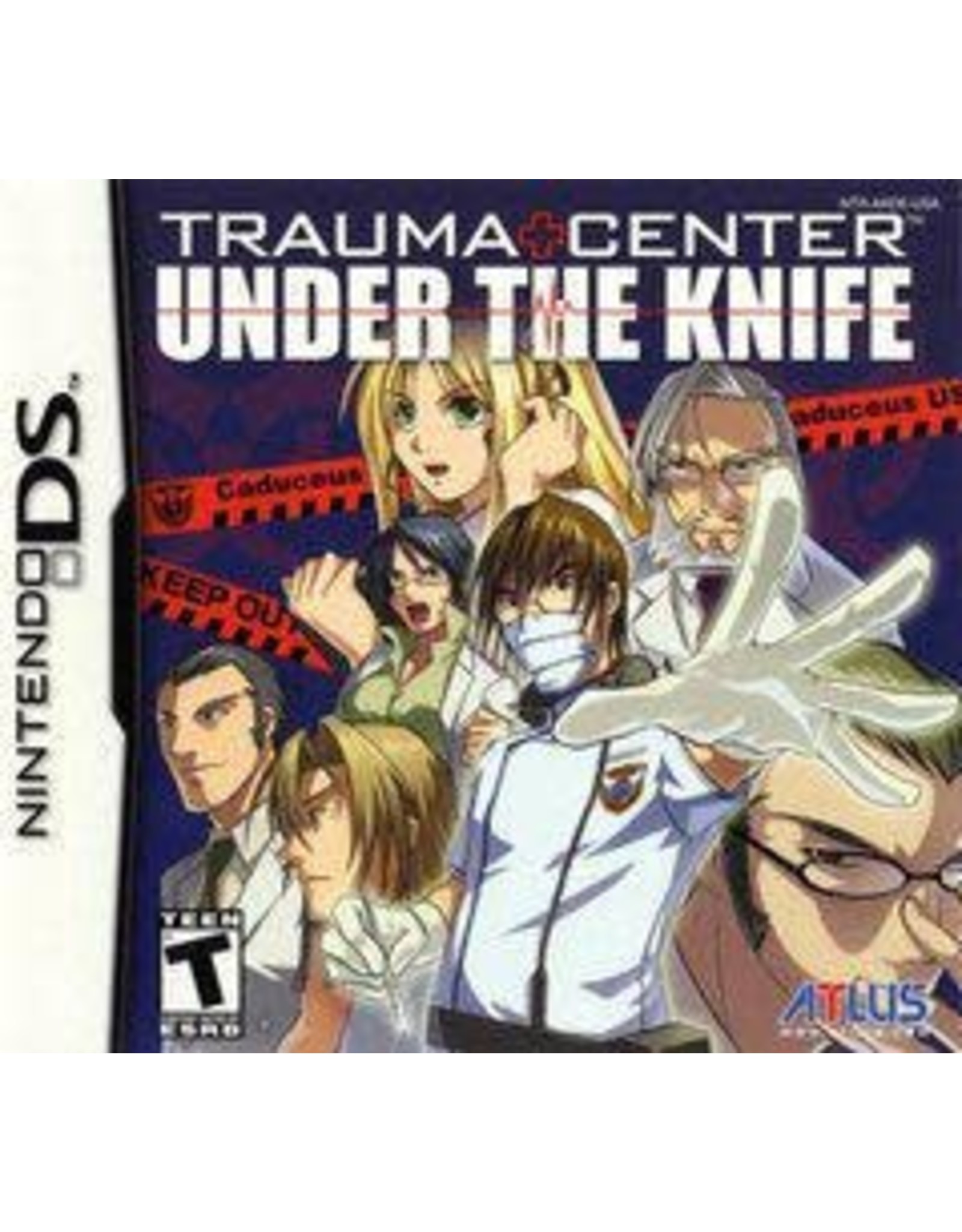 Nintendo DS Trauma Center Under the Knife (Cart Only, Damaged Cart)