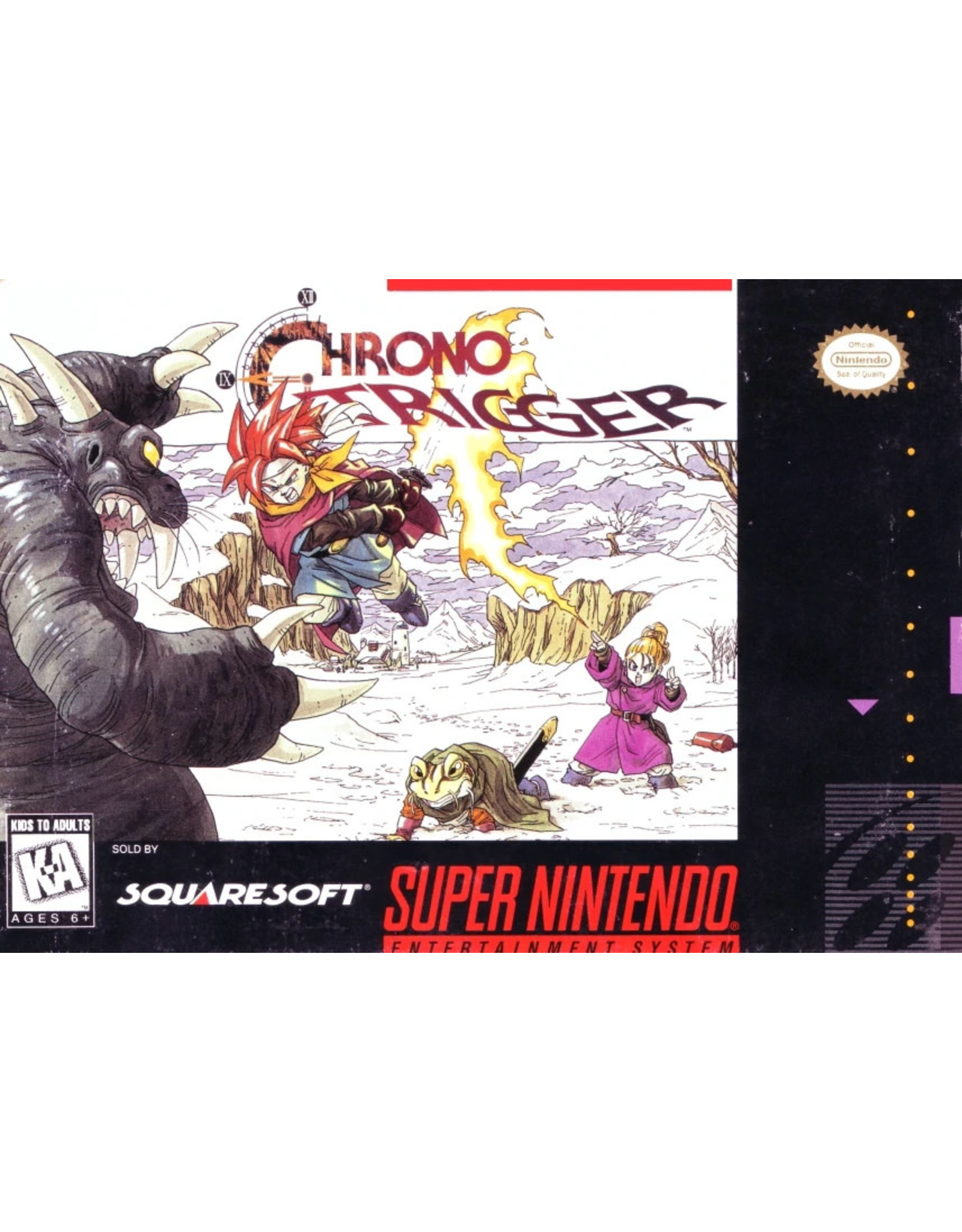 Super Nintendo Chrono Trigger (Cart Only, Damaged Label)