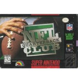 Super Nintendo NFL Quarterback Club (CiB, Damaged Box and Manual)