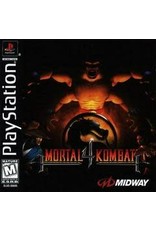 Playstation Mortal Kombat 4 (Damaged Manual, No Back Insert, Writing On Disc)