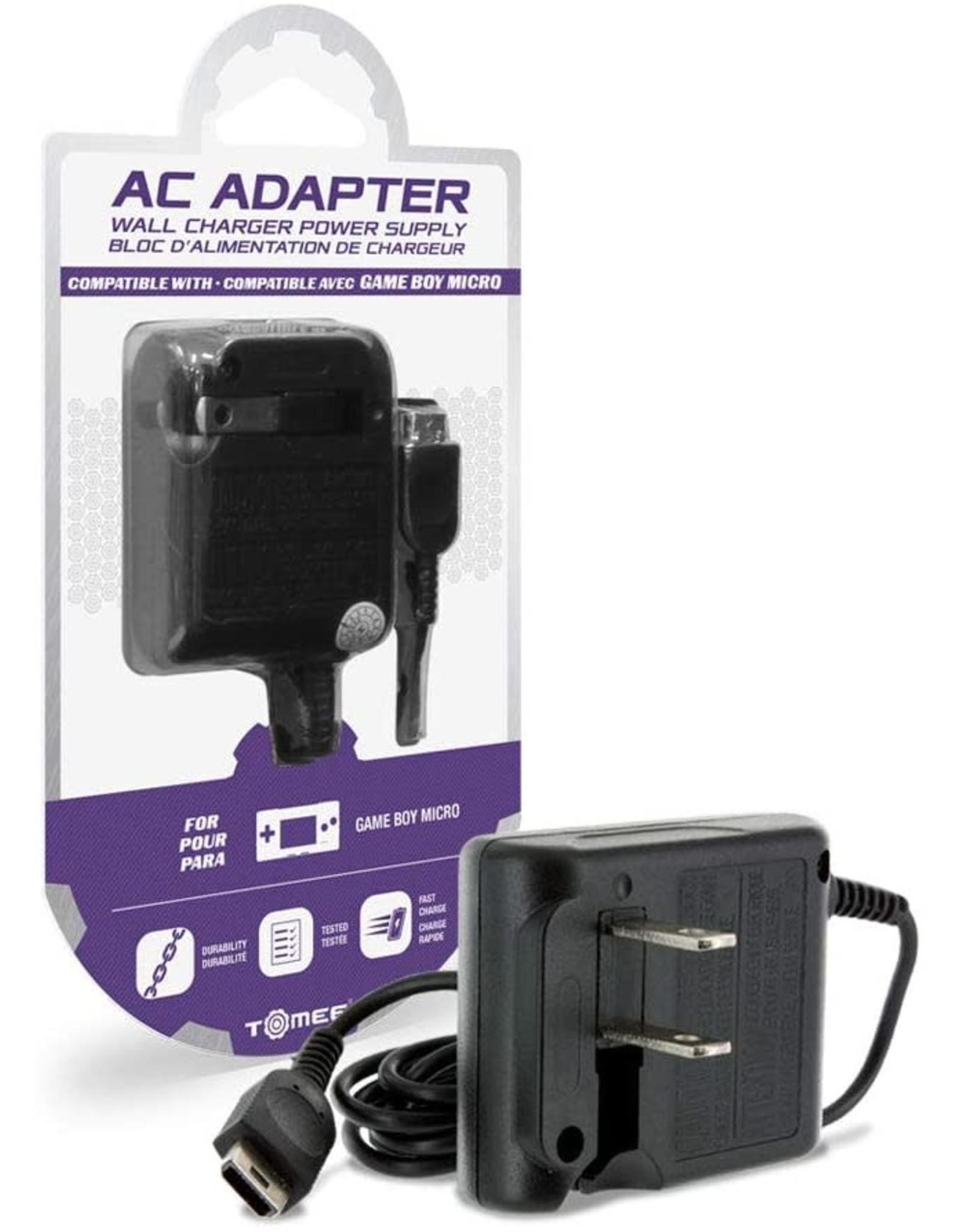 Game Boy Advance Nintendo Gameboy Micro AC Power Adapter (Tomee)