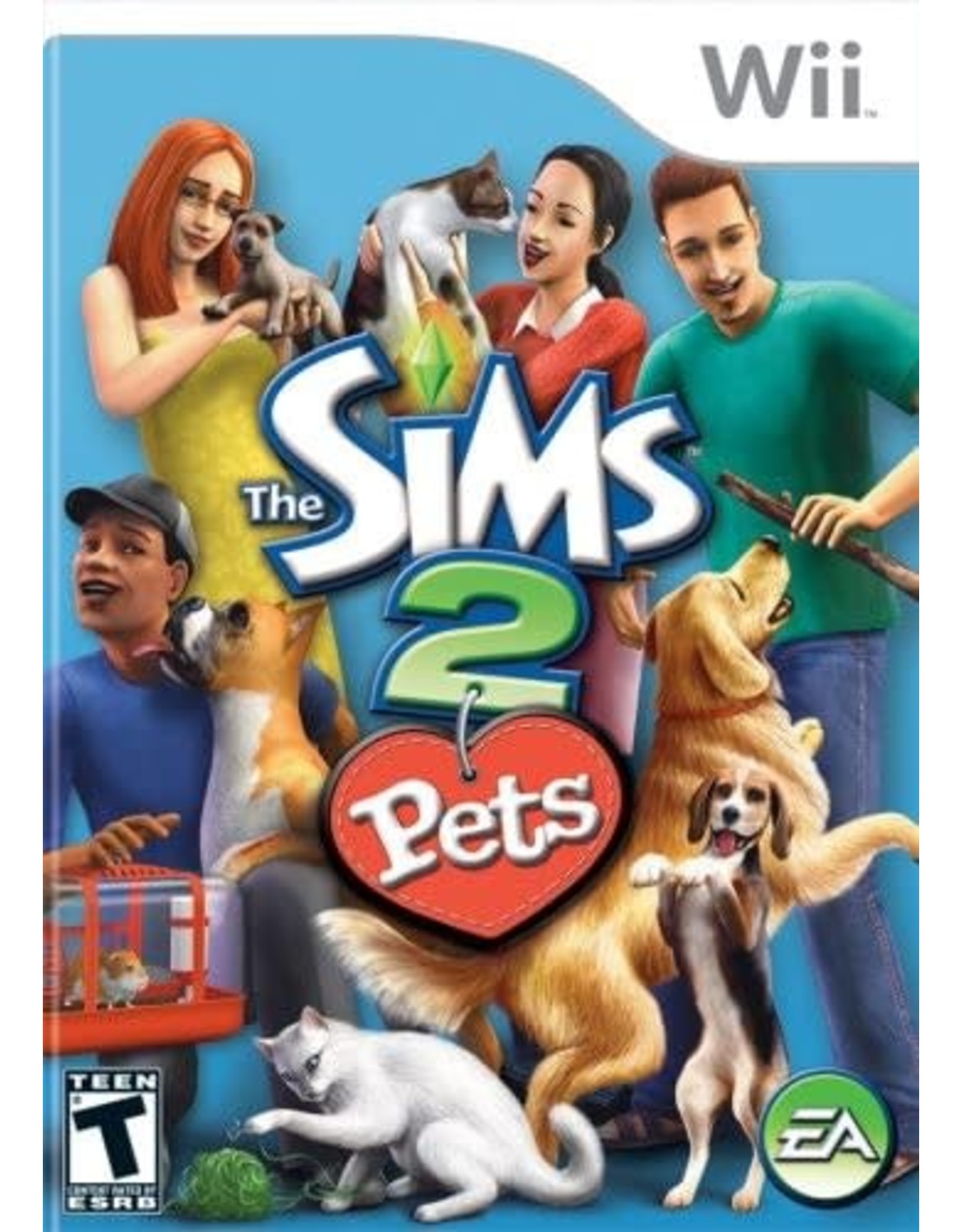 Wii Sims 2: Pets, The (Brand New)