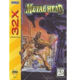 Sega 32X Metal Head (Cart Only, Damaged Label)
