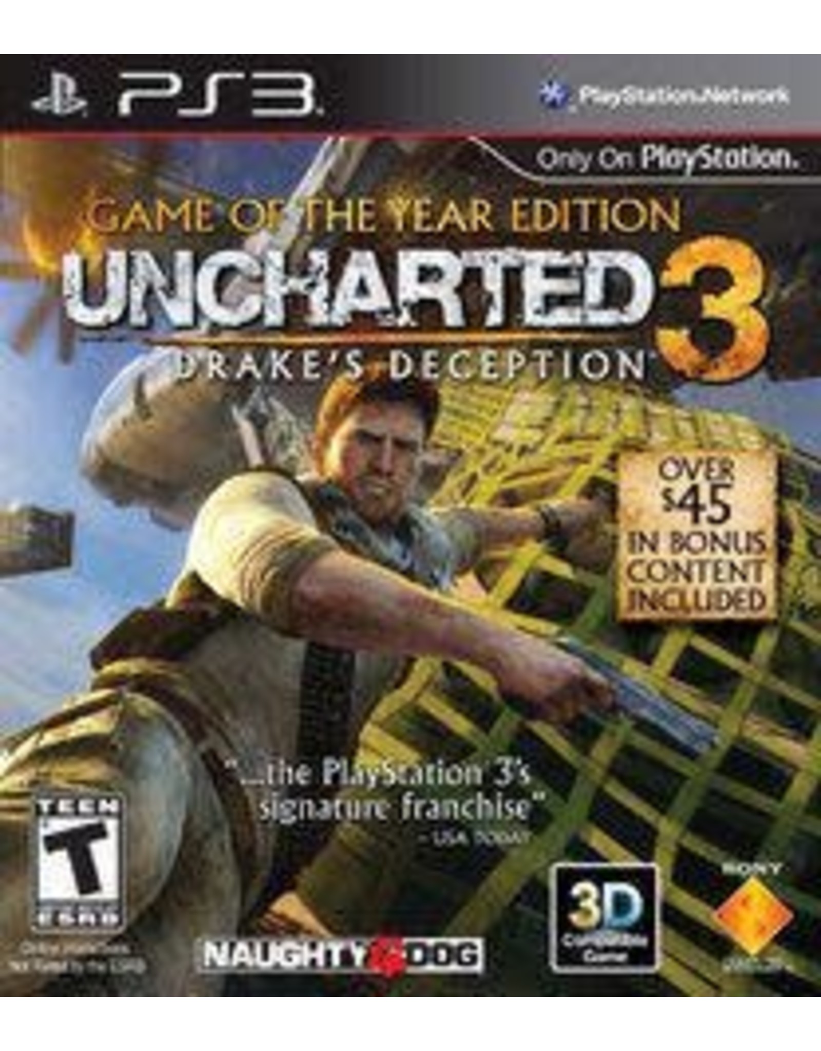 Playstation 3 Uncharted 3 Drake's Deception Game of the Year Edition (CiB)