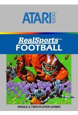 Atari 5200 Real Sports Football (CiB, Damaged Box)