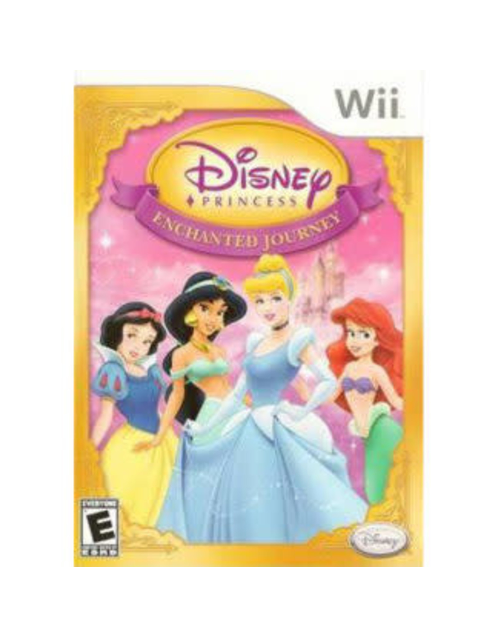 Wii Disney Princess Enchanted Journey (No Manual, Damaged Sleeve