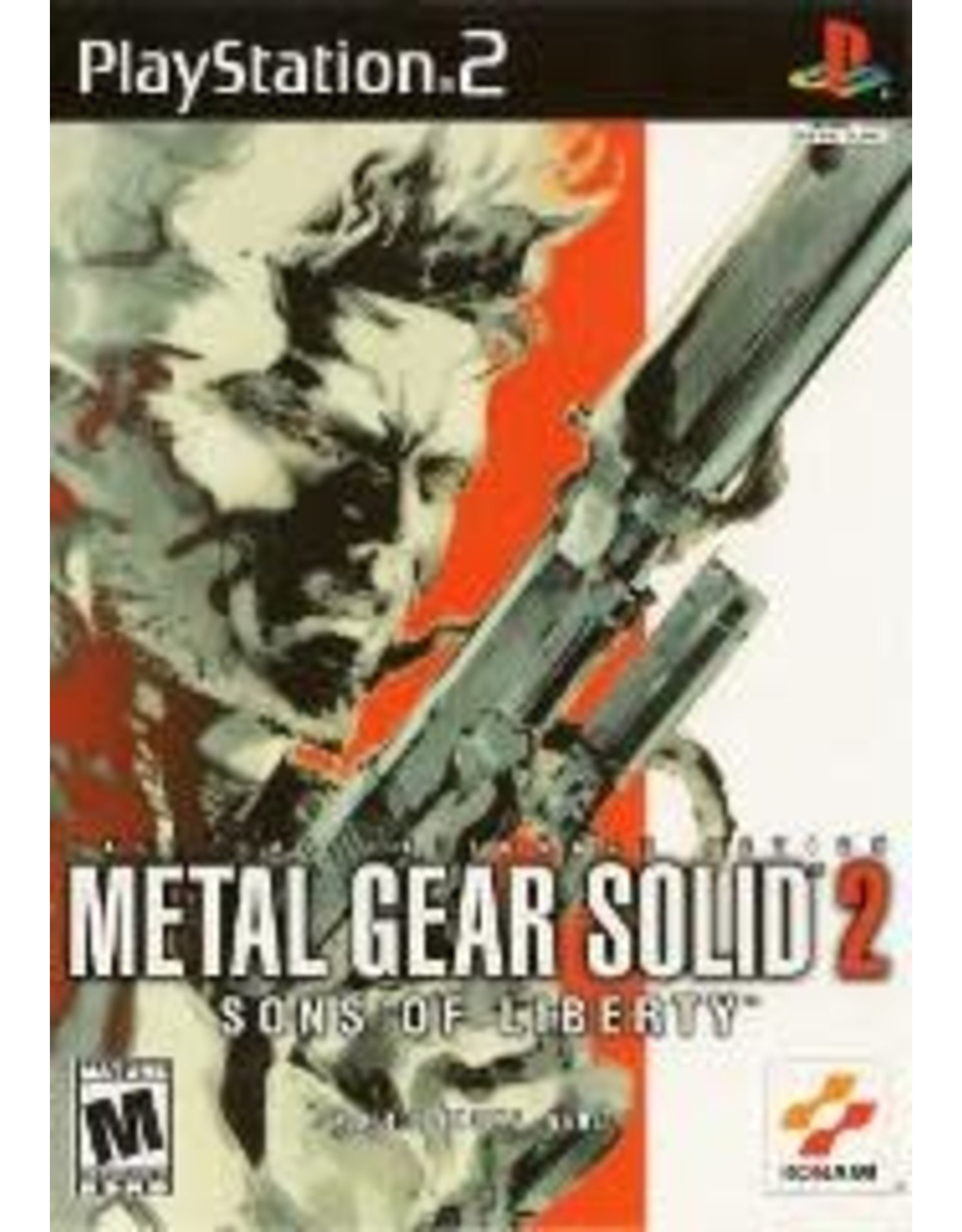 Playstation 2 Metal Gear Solid 2 Sons of Liberty (No Manual