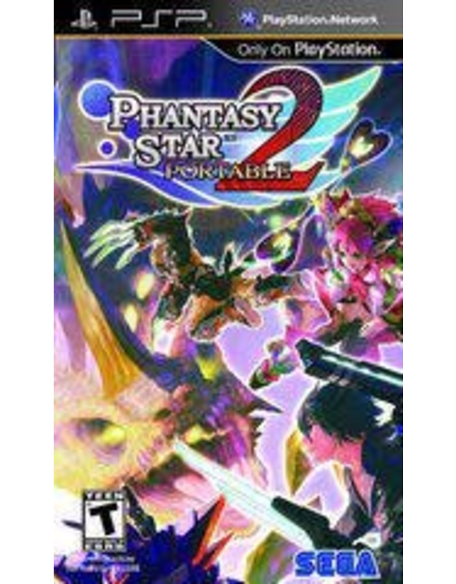 PSP Phantasy Star Portable 2 (Brand New)