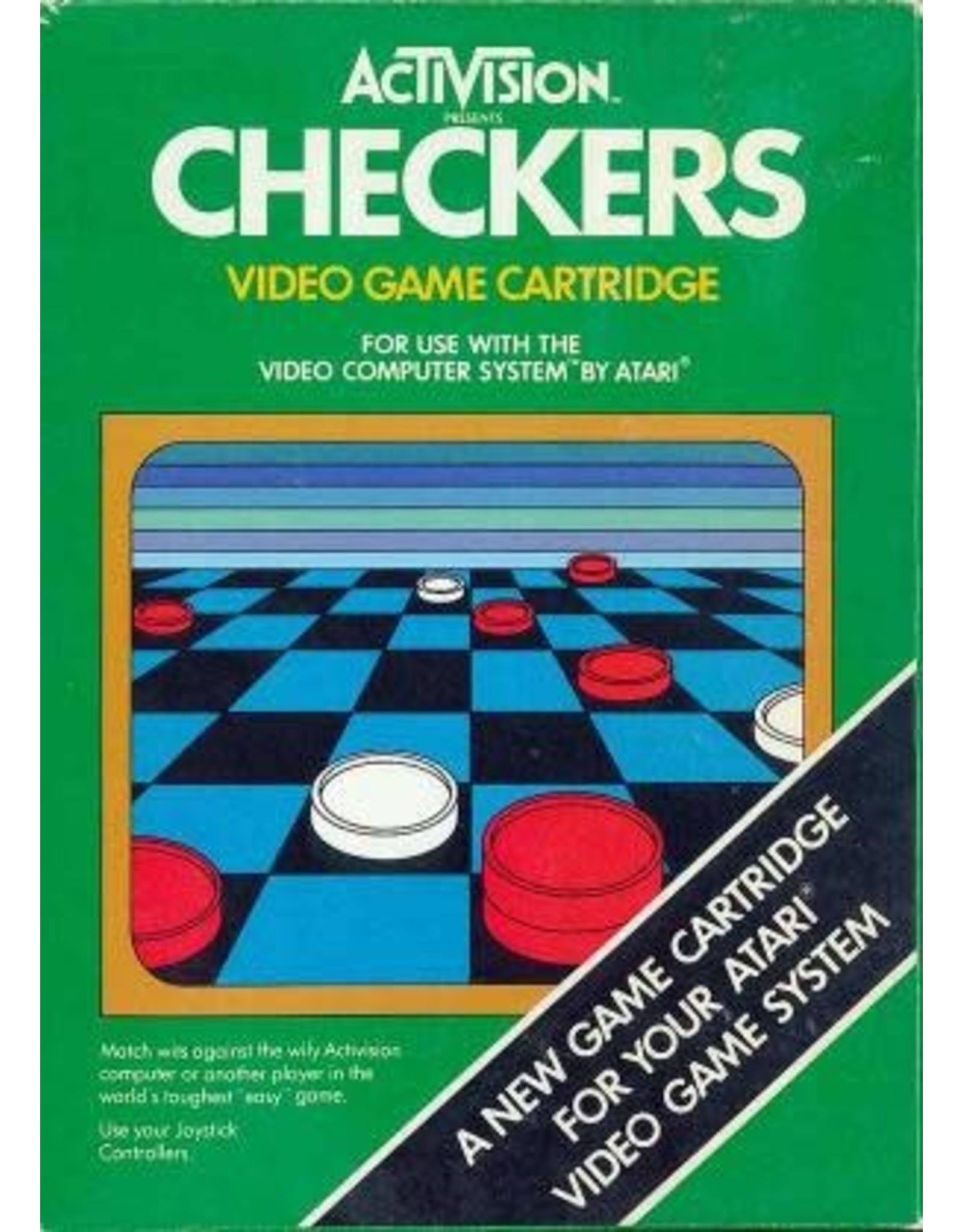 Atari 2600 Checkers (Cart Only)