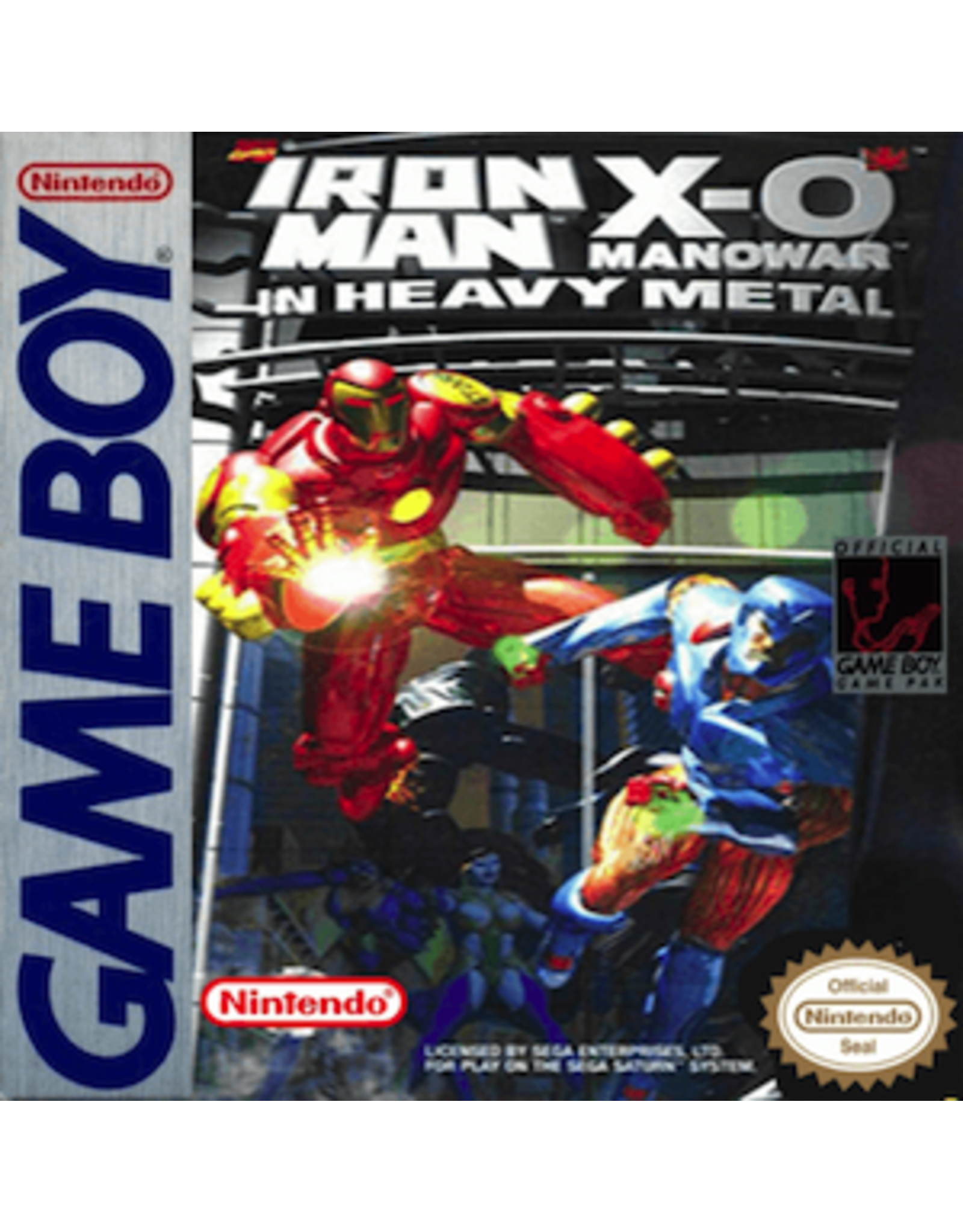 Game Boy Iron Man X-O Manowar in Heavy Metal (Cart Only, PAL Import)