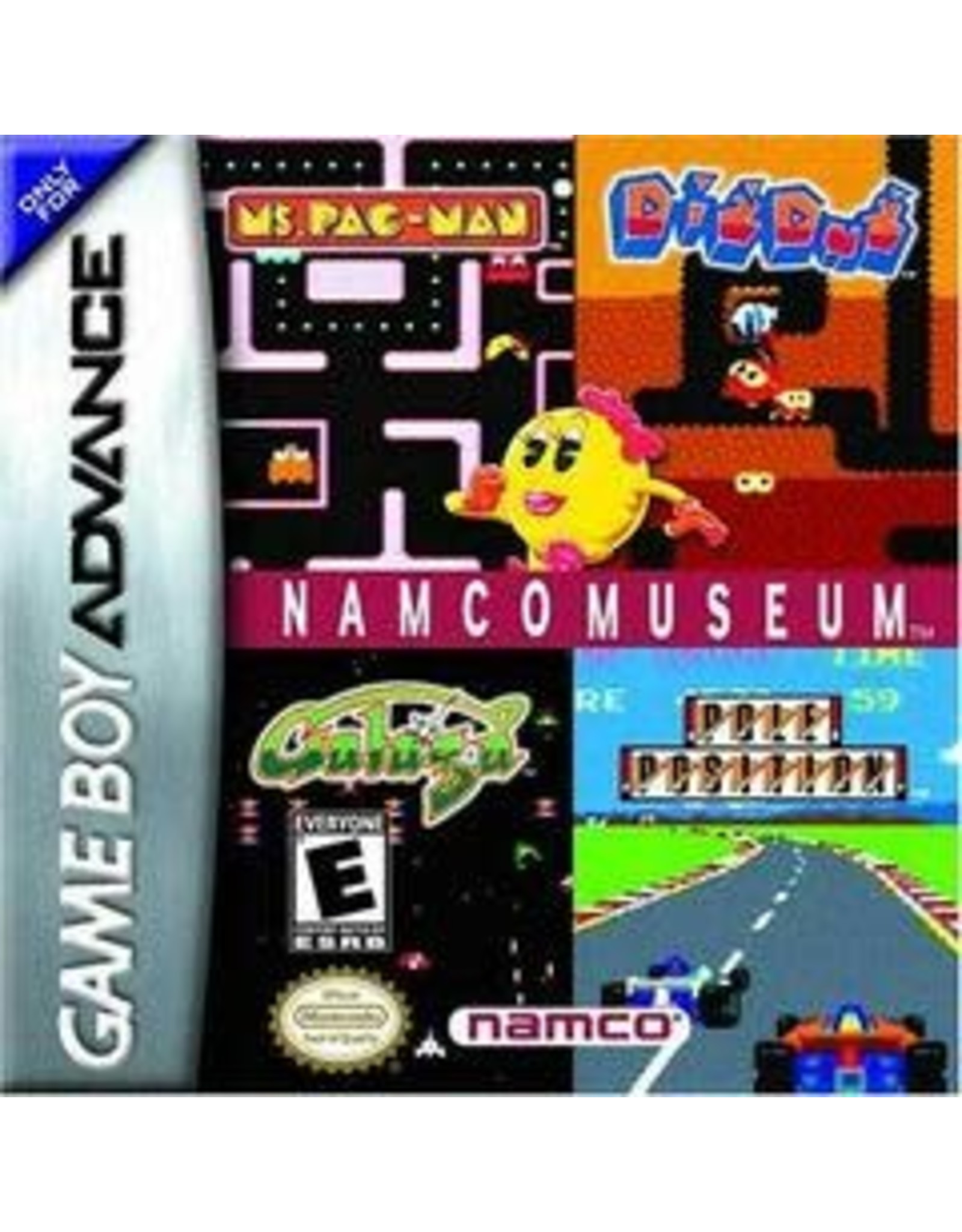 Game Boy Advance Namco Museum (Cart Only, Damaged Label)