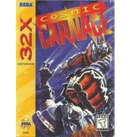 Sega 32X Cosmic Carnage (CiB, Damaged Box)