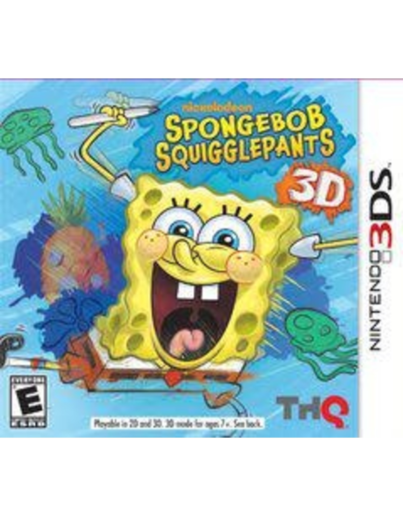 Nintendo 3DS SpongeBob SquigglePants uDraw (Cart Only)