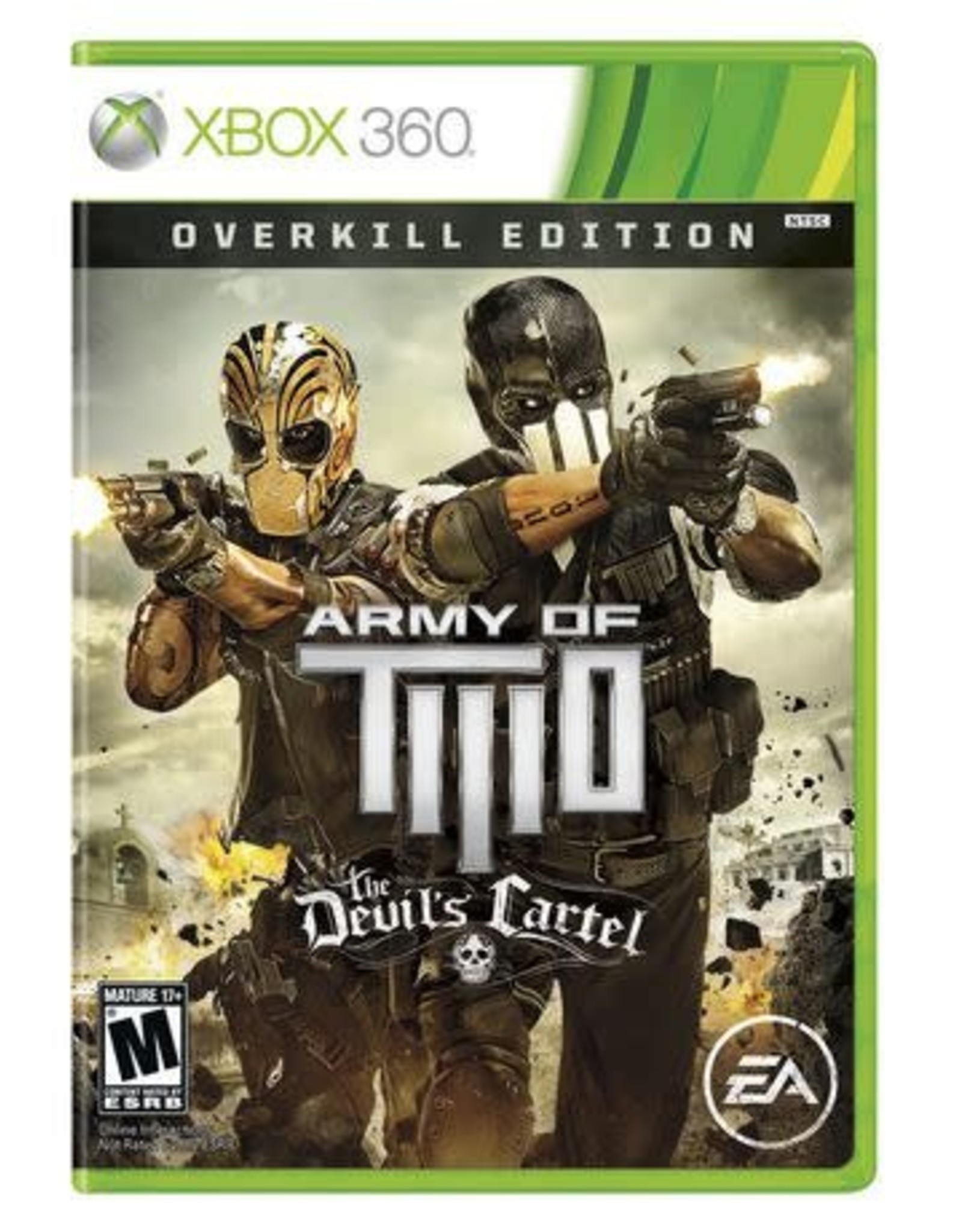 Xbox 360 Army of Two: The Devil's Cartel Overkill Edition (CiB, No DLC)
