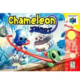 Nintendo 64 Chameleon Twist (Cart Only, Damaged Back Label)