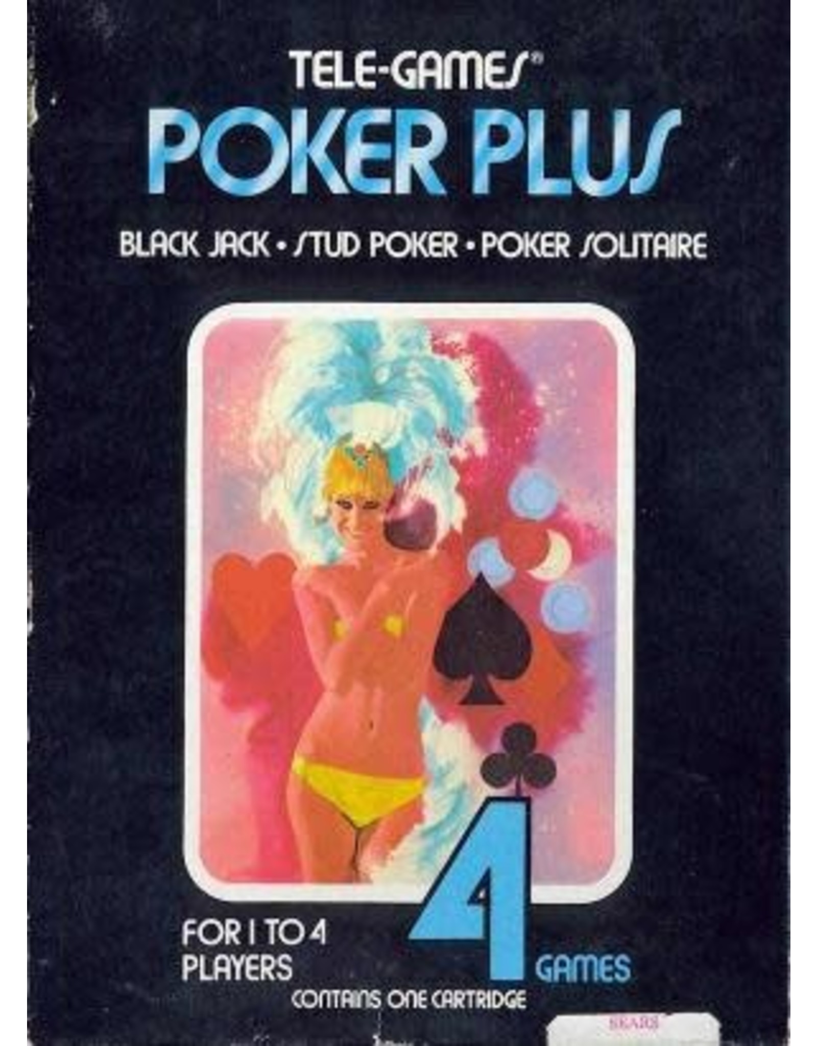 Atari 2600 Poker Plus (Cart Only)