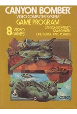 Atari 2600 Canyon Bomber (Text Label, Cart Only)