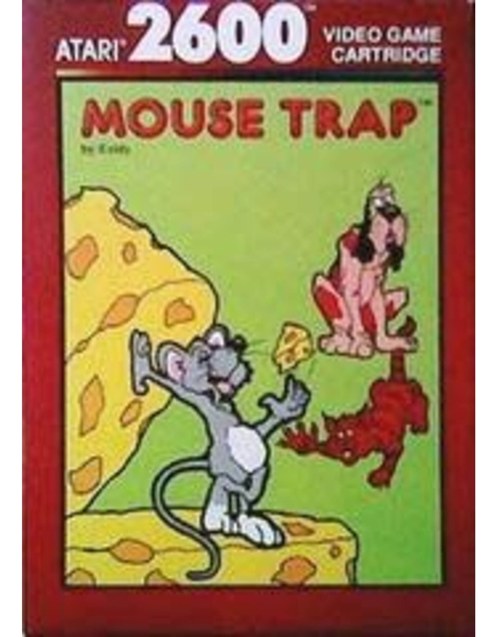 Atari 2600 Mouse Trap (Red Label, Cart Only)