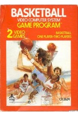 Atari 2600 Basketball (Cart Only, Damaged Label)