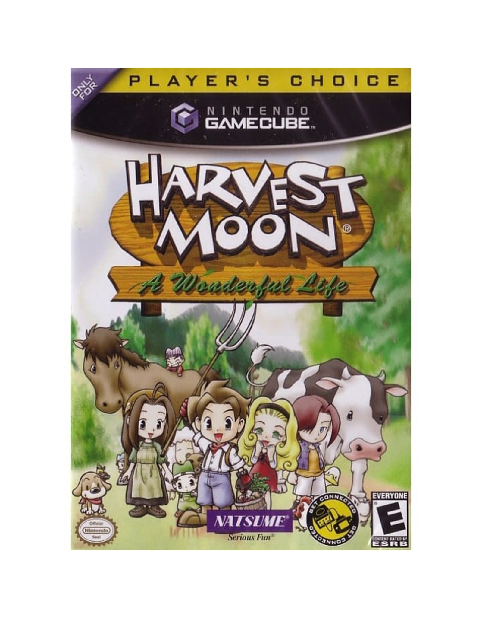 Gamecube Harvest Moon A Wonderful Life (Player's Choice, CiB)