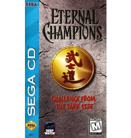 Sega CD Eternal Champions (Brand New Factory Sealed, Damaged Wrap, Stickers on Wrap)