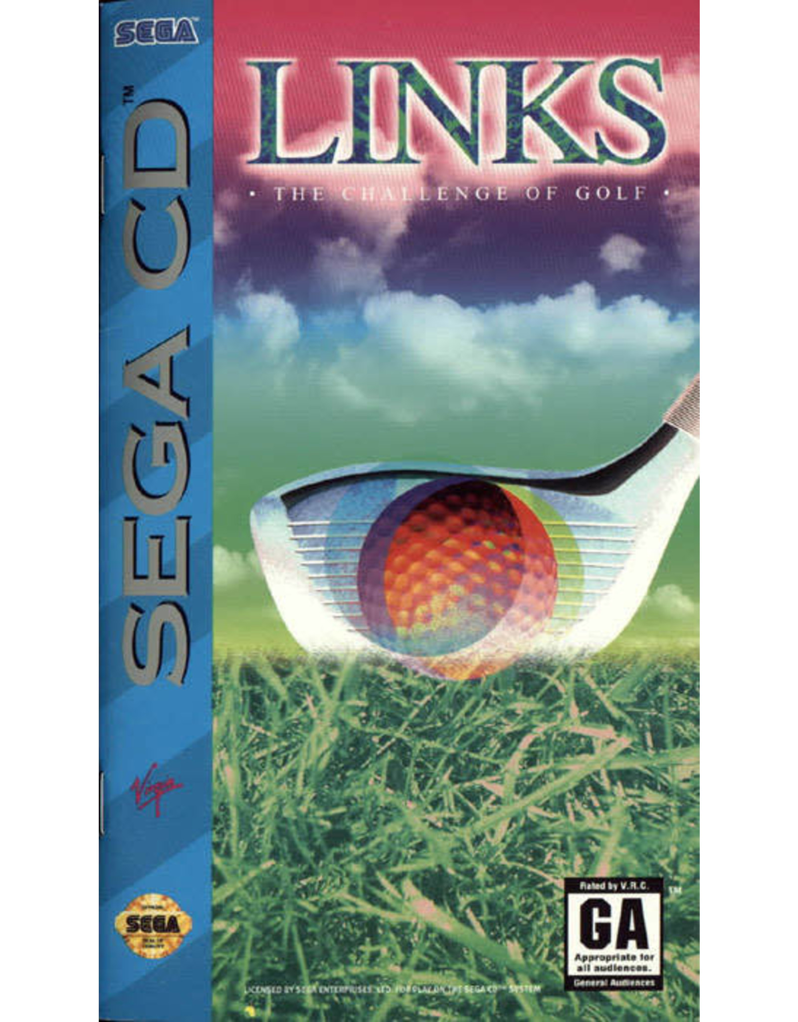 Sega CD Links The Challenge of Golf (CiB)