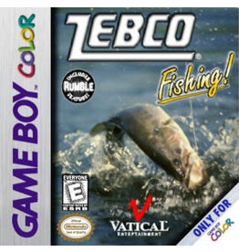 Game Boy Color Zebco Fishing (Cart Only, No Battery Door)