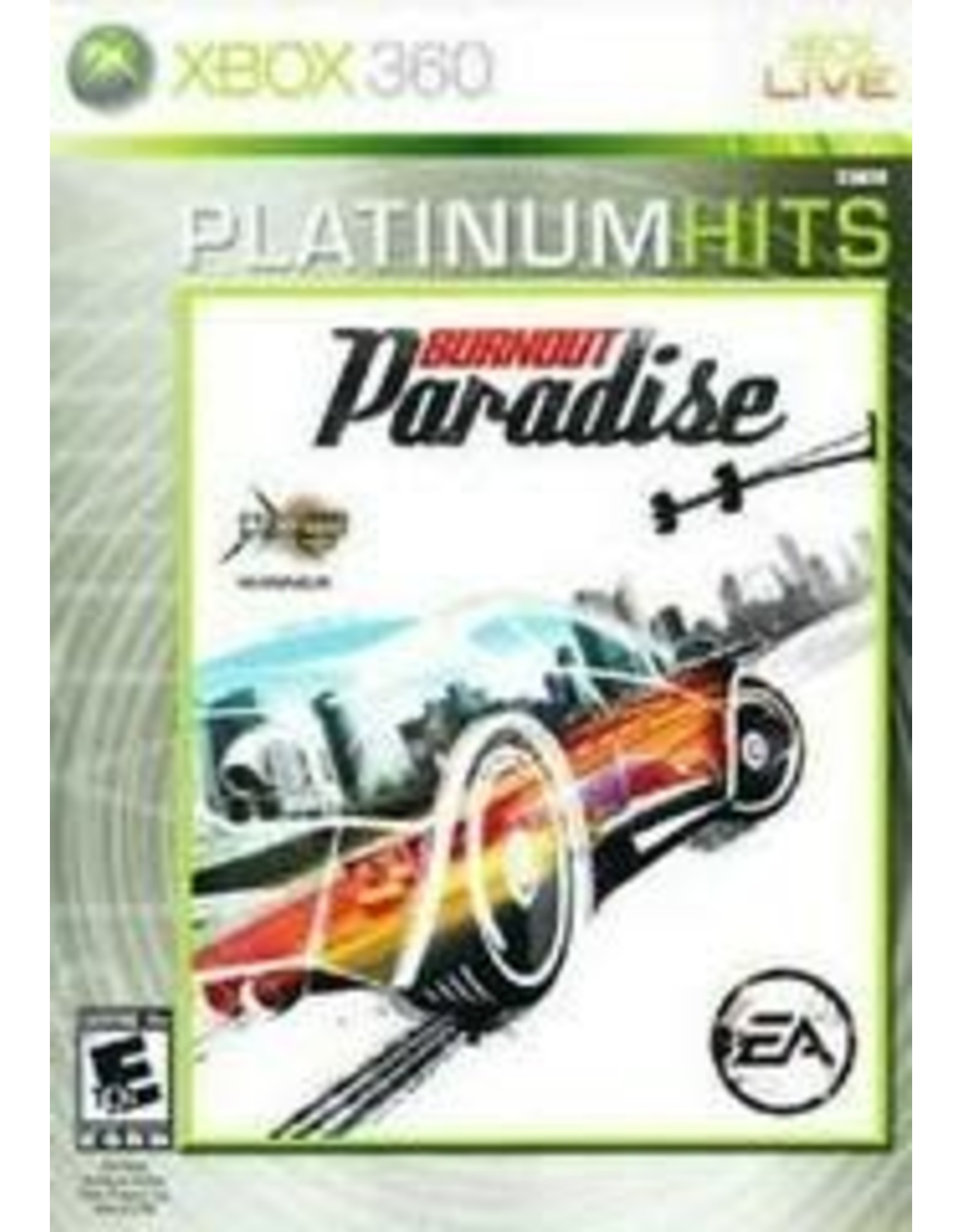 Xbox 360 Burnout Paradise - Platinum Hits (Used)