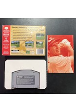 Nintendo 64 PGA European Tour (CiB, Minor Damaged Box and Cart Label, Writing on Manual)