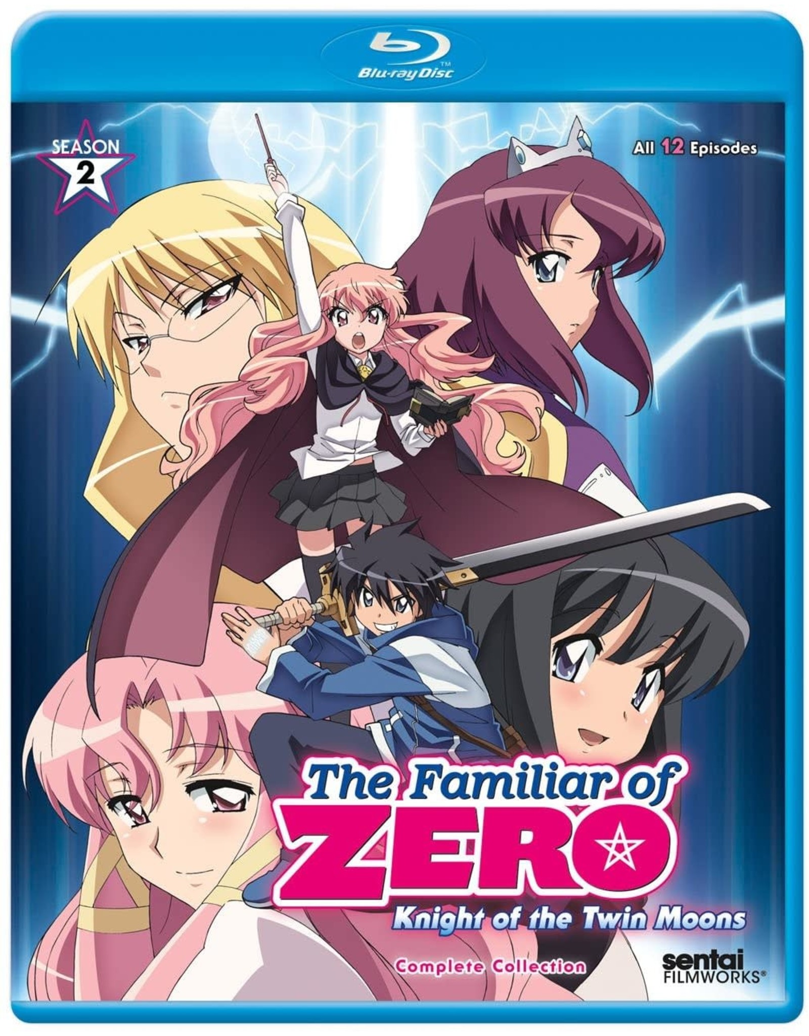 Anime & Animation Familiar of Zero, The - Season 2 Knight of the Twin Moons (Used)