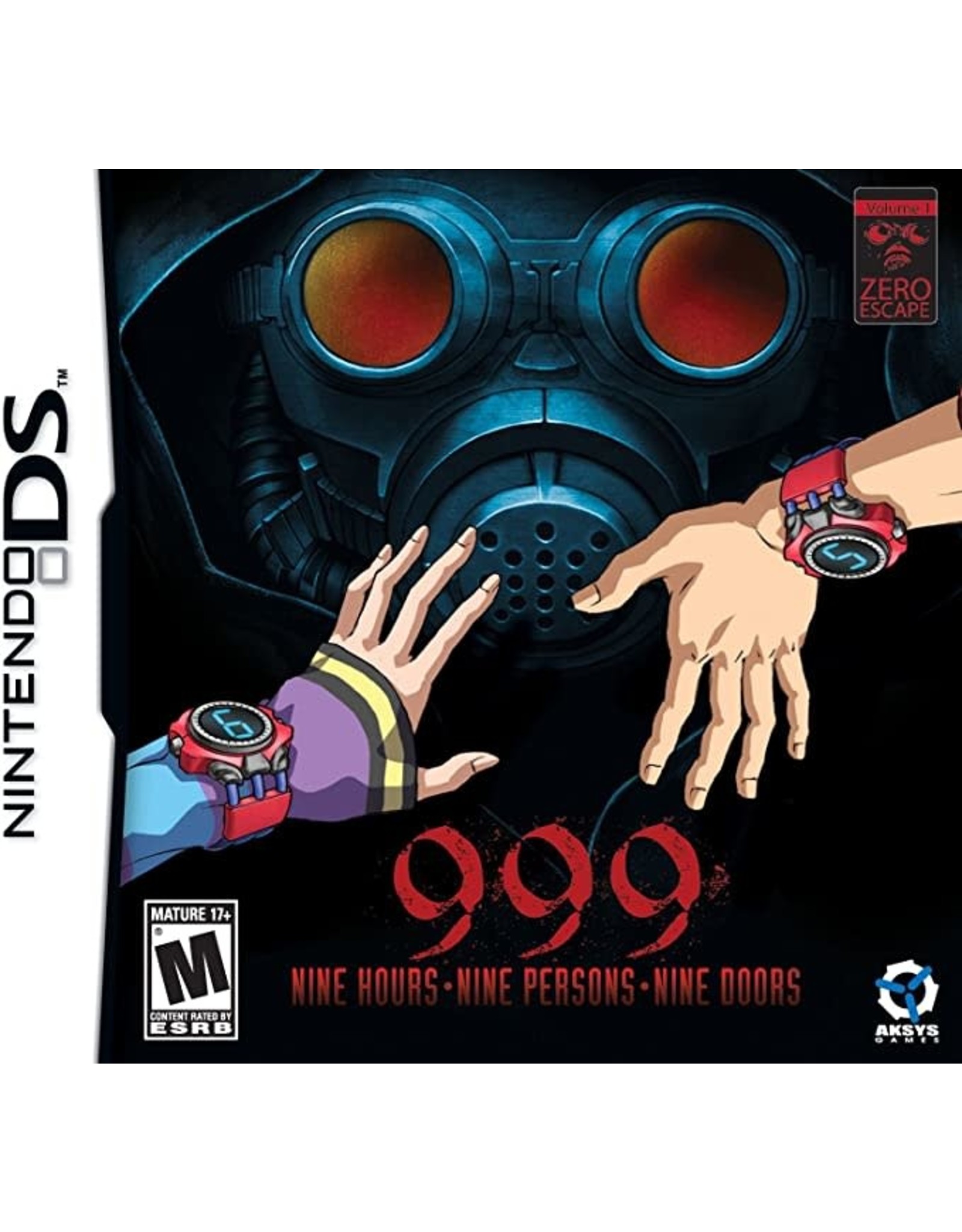 Nintendo DS 999: 9 Hours, 9 Persons, 9 Doors (Second Print, Brand New)