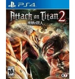 Playstation 4 Attack on Titan 2 (Brand New, First Print)