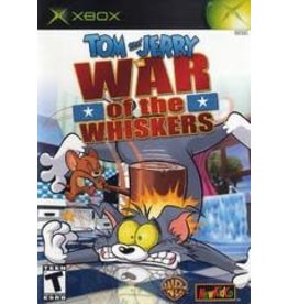 Xbox Tom and Jerry War of Whiskers (No Manual, Water Damaged Sleeve)