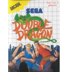 Sega Master System Double Dragon (CiB, Lightly Damaged Sleeve, Severely Damaged Manual)